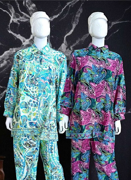 Silk Co Ord Sets By Jisha Kaftan Western Designer Cord Set Suppliers In India